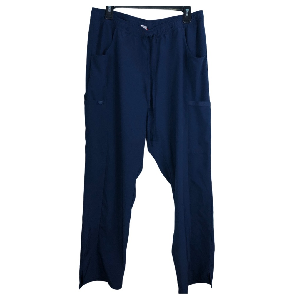 3/$20❤️Dickies navy blue scrub pants with pockets
